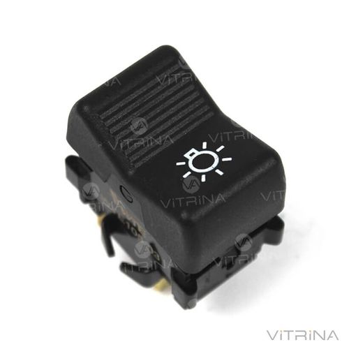 Кнопка живлення світла ВАЗ-2103, 2106 (3-х контактна) | WTE (Туреччина) ВК343-03.29А