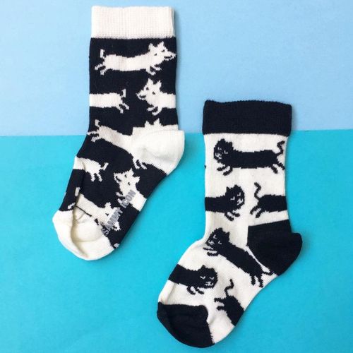 Шкарпетки дитячі Sammy Icon Bicker 2-3 роки Чорно-білі