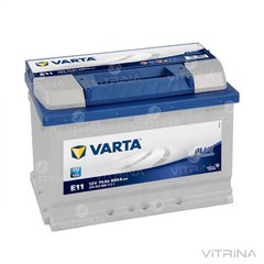 Акумулятор VARTA BD (E11) 74Ah-12v (278x175x190) зі стандартними клемами | R, EN680 (Європа)