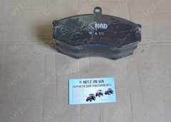 Колодка тормозная ЗИЛ 5301 передняя безасборе (комплект 4шт.) (NRD)
