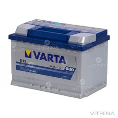 Аккумулятор VARTA BD(E12) 74Ah-12v (278х175х190) со стандартными клеммами | L, EN680 (Европа)