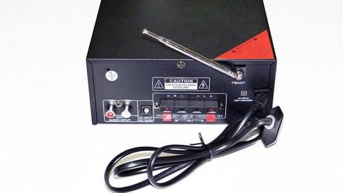 Підсилювач звуку Bosstron з караоке ABS-805U, чорний