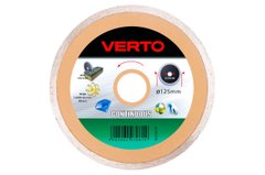 Алмазный диск 125 мм плитка Verto | 61H3T5