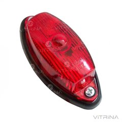 Задний габаритный фонарь красный без лампы | Ф-418 (VTR)