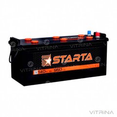 Аккумулятор Starta 140 А.З.Е. с круглыми клеммами | R, EN950 (Европа)