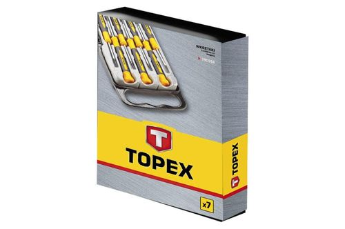 Набір прецизійних викруток Topex - 7 шт. Prof | 39D558