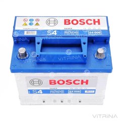 Аккумулятор BOSCH 60Ah-12v S4006 (242x175x190) со стандартными клеммами | L,EN540 (Европа)