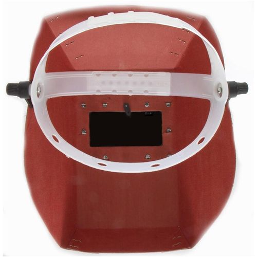 Зварювальний маска фібра-картон 1,0 мм червоний колір | VTR (Україна) ZM-0004
