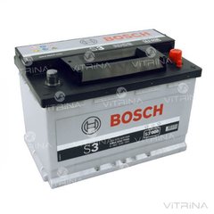 Акумулятор BOSCH 70Ah-12v S3008 (278х175х190) зі стандартними клемами | R, EN640 (Європа)