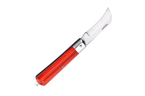 Нож электрика Intertool - 190 мм, складной изогнутый | HT-0561