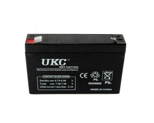 Акумулятор батарея UKC WST-7 6V 7Ah