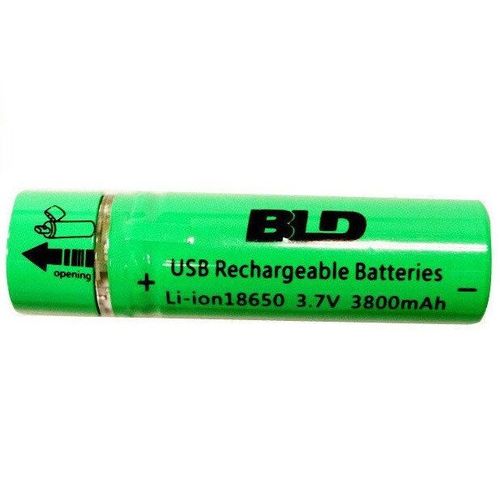 Аккумулятор 18650 Li-ion 4.2v BLD USB18650 3800mah c USB зарядкой
