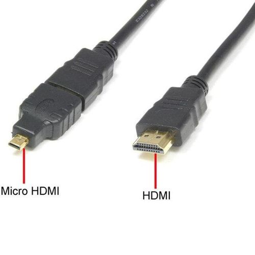 Кабель HDMI на HDMI 1.5м 3 в 1 micro mini HDMI