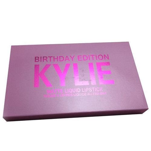 Набір матових рідких помад 6 в 1 Kylie 8626 Birthday Edition New