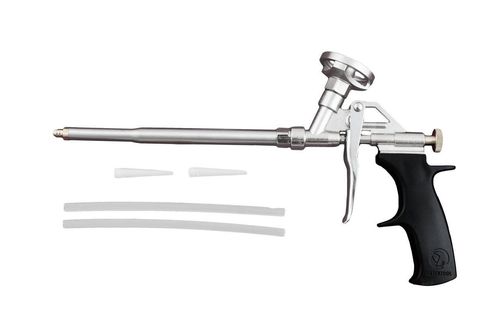 Пістолет для піни Intertool - нікель | PT-0603