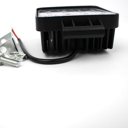 Світлодіодна фара LED (ЛІД) квадратна 48W, 16 ламп, широкий промінь 10/30V 6000K | VTR