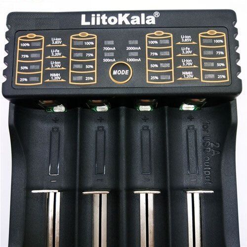 Зарядний пристрій для акумуляторів Liitokala Lii-402 18650 АА/ААА