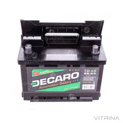 Аккумулятор DECARO 45Ah-12v (234x127x220) со стандартными клеммами | L, EN360 (Азия)