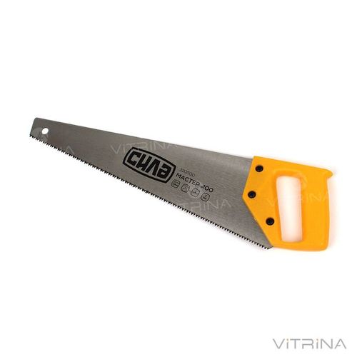 Ножовка по дереву 400 мм с пластиковой рукояткой Стандарт | СИЛА 320500