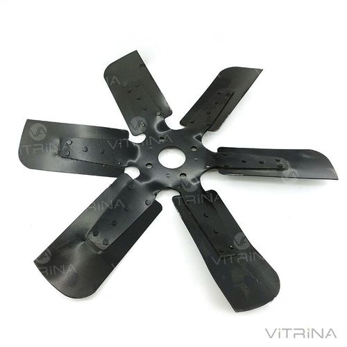 Крильчатка вентилятора ЯМЗ-236, ЯМЗ-238 (метал, d=550 мм, 6 лопатей) | 238Н-1308012 (VTR)