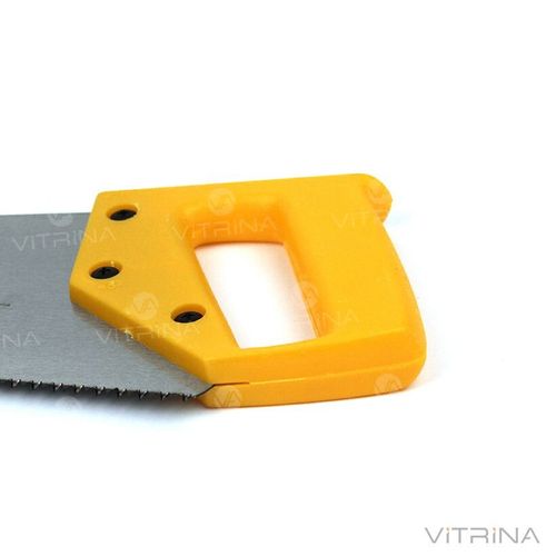 Ножівка по дереву 450 мм з пластиковою рукояткою Стандарт | СИЛА 320501