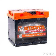 Аккумулятор Starta Strong 52 А.З.Г. с круглыми клеммами | L, EN480 (Азия)