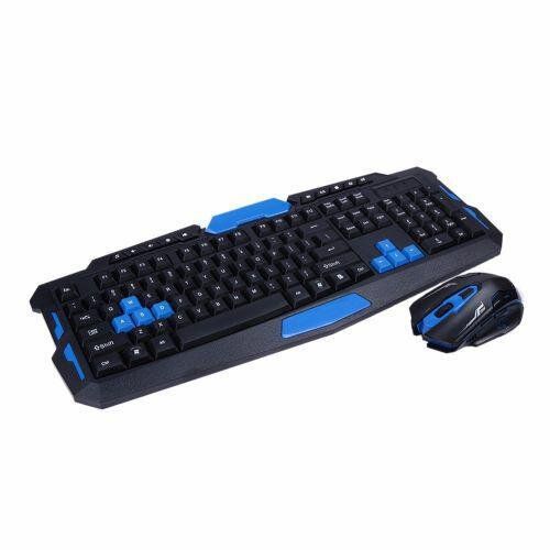 Бездротова ігрова клавіатура і миша UKC HK-8100