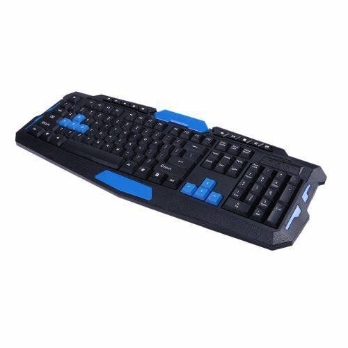Бездротова ігрова клавіатура і миша UKC HK-8100