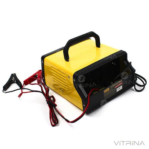 Зарядное устройство для авто 12В (6В), 10А (стрелочный индикатор) | СИЛА 900205