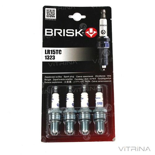 Свічки запалювання EXTRA Іномарки | BRISK BR LR15TC.4B