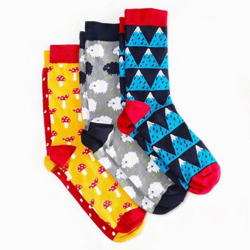 Шкарпетки чоловічі Dodo Socks Yukon 44-46, набір 3 пари