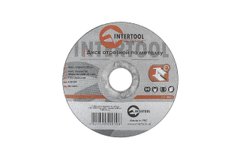 Круг отрезной 115 х 1,0 х 22,2 мм по металлу Intertool | CT-4001