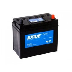 Аккумулятор EXIDE EXCELL 45Ah-12v EC445 (234х127х220) с тонкими клеммами | L,EN330(Азия)