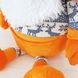 М'яка іграшка Kidsqo гномик Санта 53см оранжево-сірий (тисячу сімсот сімдесят один)