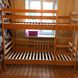 Двоярусне дитяче ліжко, масив вільхи (еко, посилений каркас, дерево) 190х80х170см | VTR
