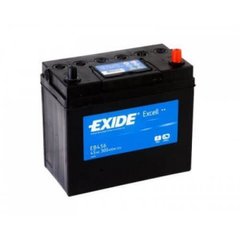 Аккумулятор EXIDE EXCELL 45Ah-12v EB456 (234х127х220) с тонкими клеммами| R,EN300 (Азия)
