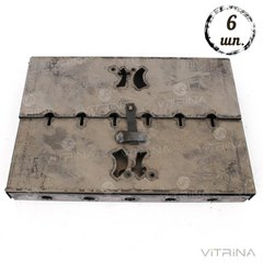 Мангал-чемодан DV - 6 шп. x 1,5 мм (холоднокатанный) | Х005