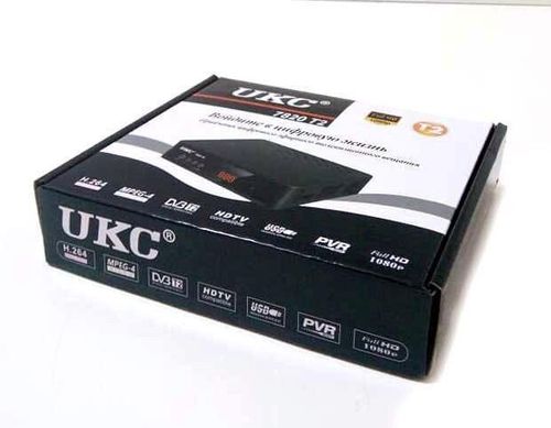 Тюнер цифровий UKC DVB-T2 7820