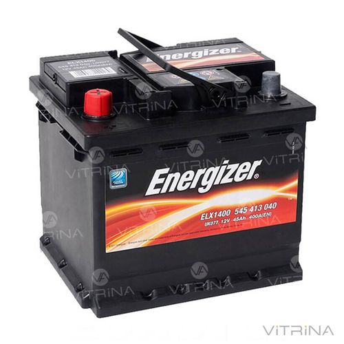 Акумулятор ENERGIZER 45Ah-12v (207х175х190) зі стандартними клемами | L, EN400 (Європа)