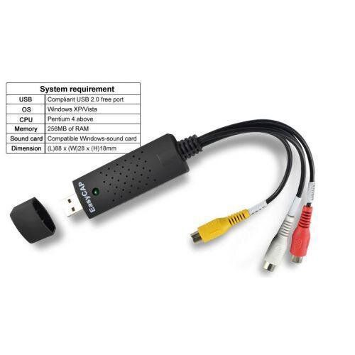 USB карта відеозахоплення адаптер MHZ EasyCap