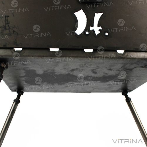 Мангал-чемодан DV - 6 шп. x 1,5 мм (холоднокатаний) | Х005