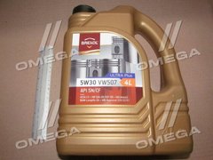 Масло моторное 5W30 BREXOL Ultra Plus SN VW 504/507 (Канистра 4л)