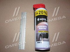 Смазка силиконовая для резиновых уплотнителей и ремней +20% 500мл (носик) | AXXIS