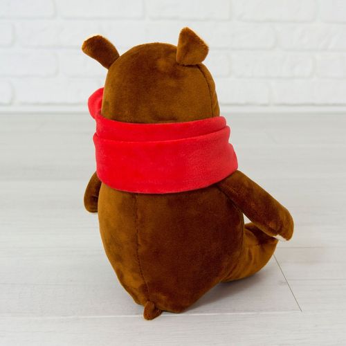 Мягкая игрушка Kidsqo медведь Джой 20см коричневый (626)