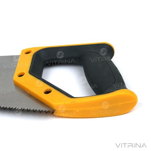 Ножовка по дереву 500 мм с пластиковой 2-х компонентной рукояткой | СИЛА 320505