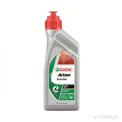 Масло моторное 2T Castrol Act evo scooter (R1-AES2T-12X1L) 1л | 4107514250