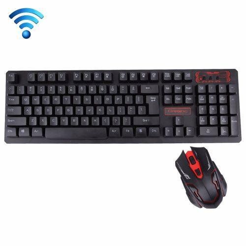 Бездротова ігрова клавіатура і миша UKC HK-6500