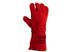 Перчатки рабочие замшевые краги 35 см х 14 (красные) Mastertool | 83-0704