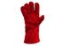 Рукавички робочі замшеві краги 35 см х 14 (червоні) Mastertool | 83-0704