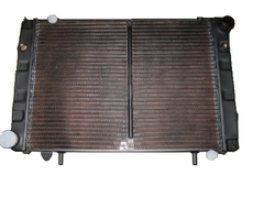 Радиатор охлаждения ГАЗ 3302 (3-х рядный) (под рамку) медный | TEMPEST